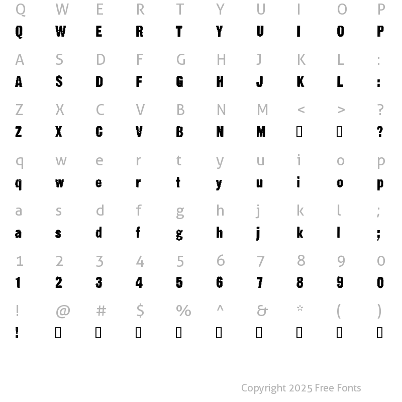 Character Map of Static Age Fine Tuning