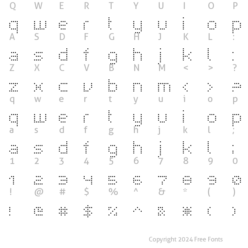 Character Map of superpoint _rounded