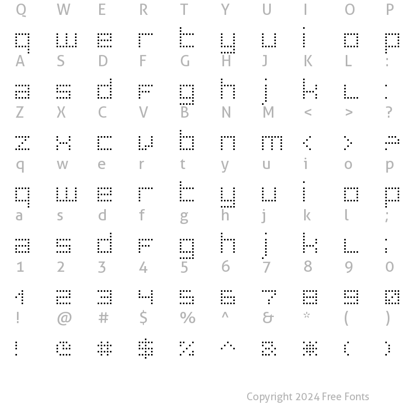 Character Map of superpoint _square