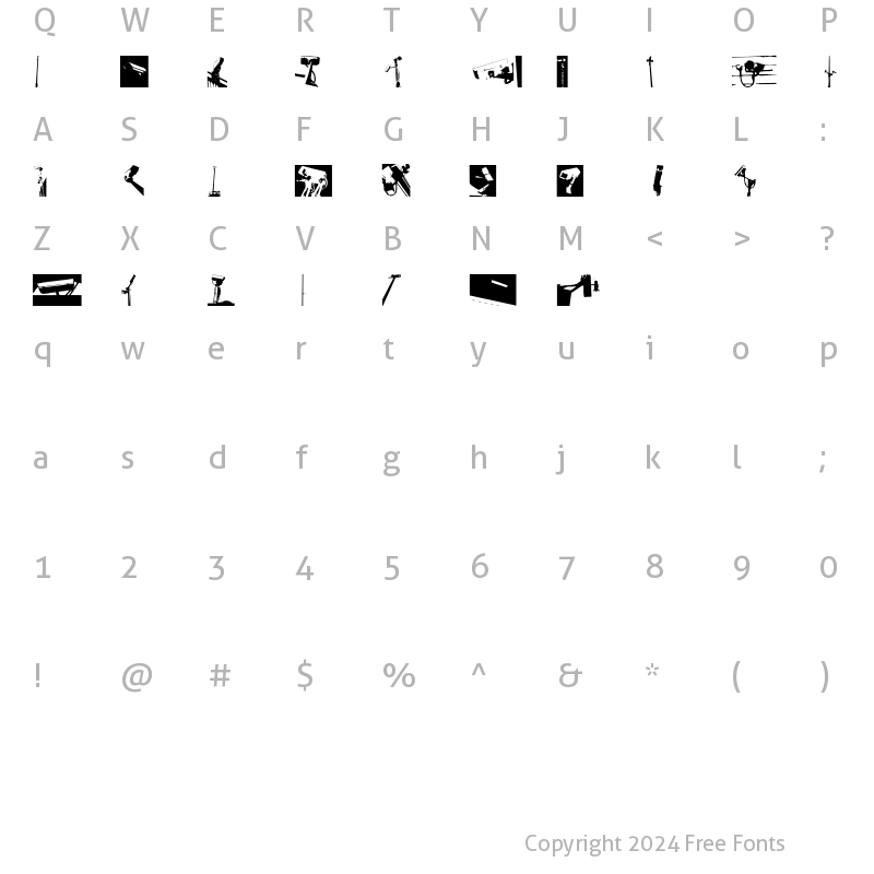 Character Map of Surveillance Witness Regular