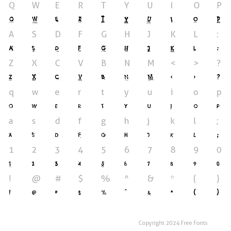 Character Map of Suspension Medium