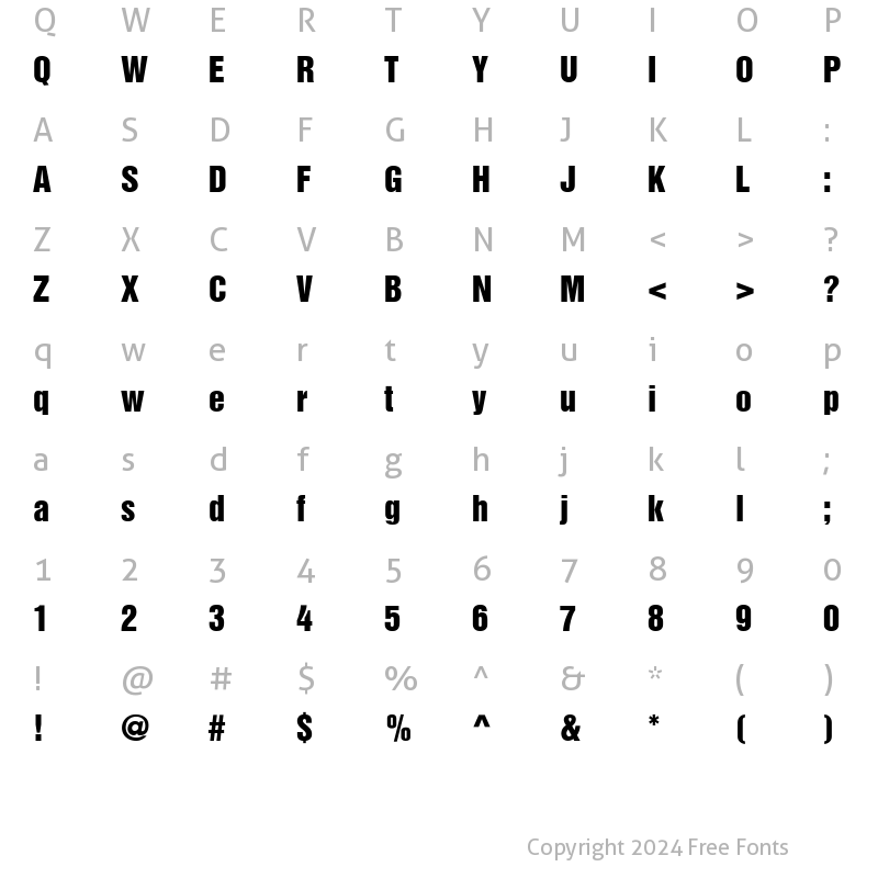 Character Map of Switzerland Inserat Plain