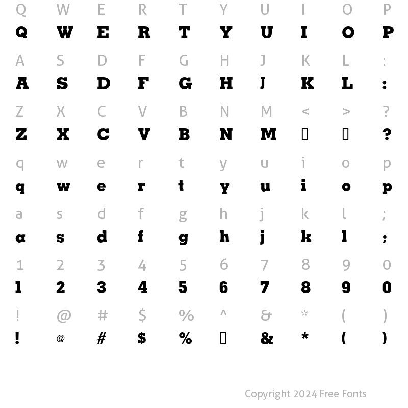 Character Map of TaralaneSSK Bold