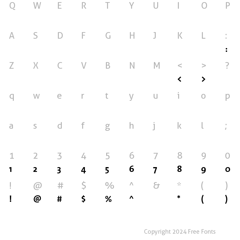 Character Map of TheMixArab Bold