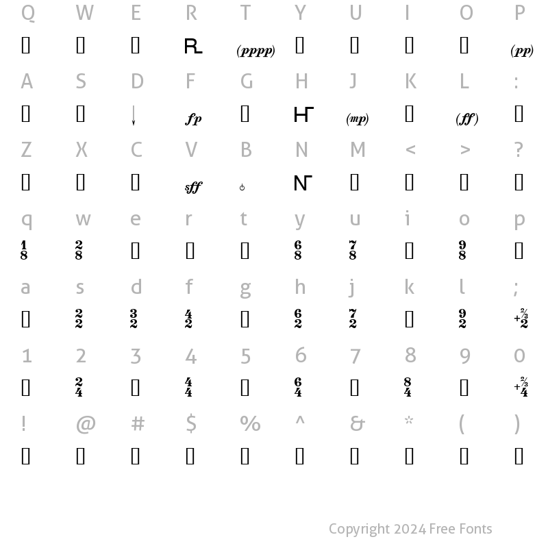 font thesis download