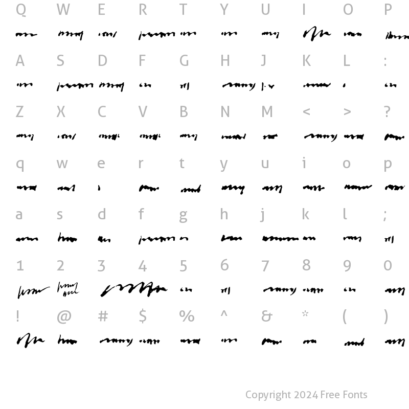 Character Map of TheWrittenWord Medium