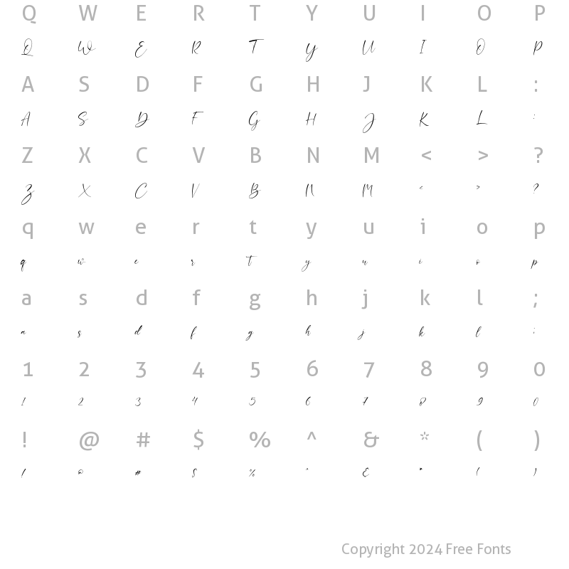 Character Map of toronto Regular