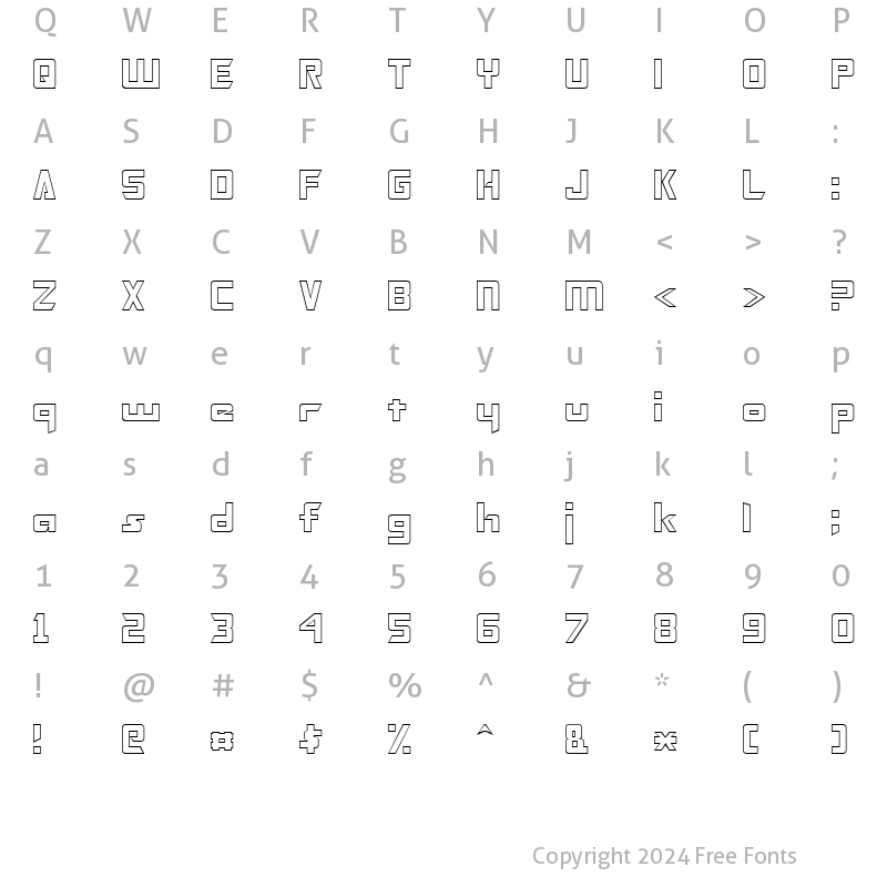 Character Map of Transformers Hollow Normal