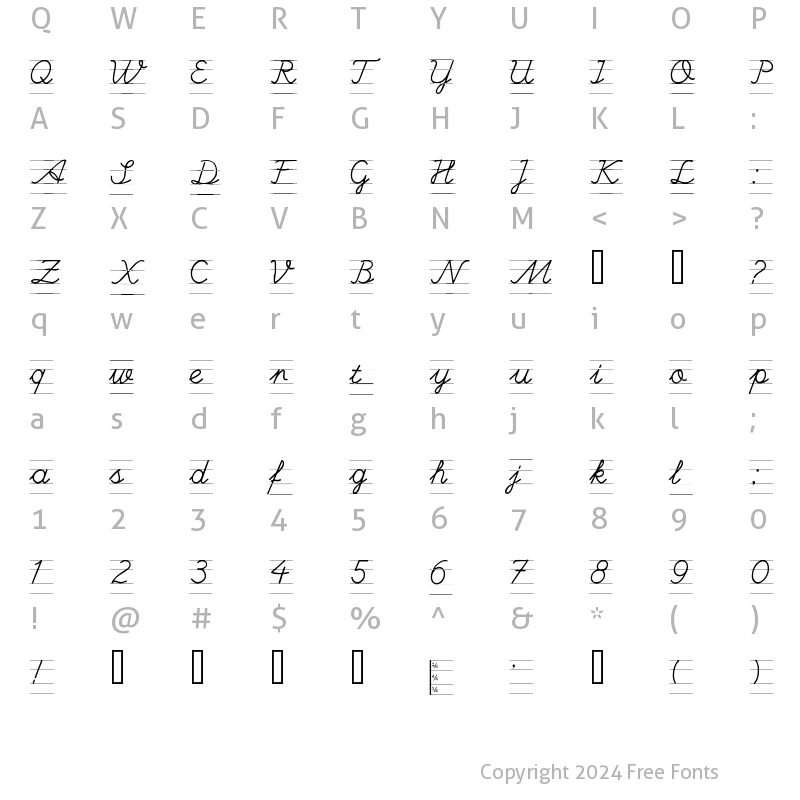 Character Map of UlusalOkul.Com ?izgili Regular