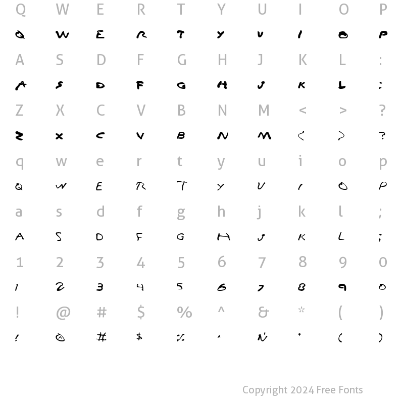 Character Map of Vampire Games Regular