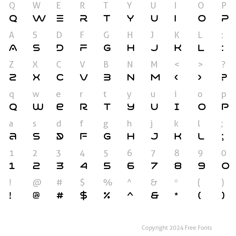 Character Map of Varino Normal