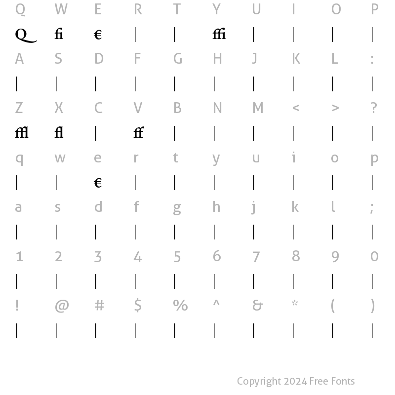 Character Map of Verdigris MVB ALT Bold