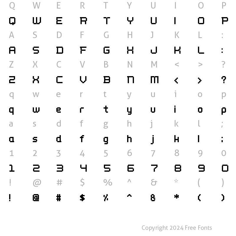 Character Map of Wellbutrin Regular