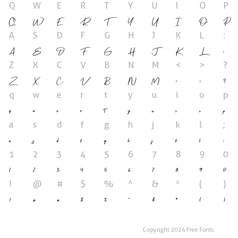 Character Map of Wonderful Story Regular