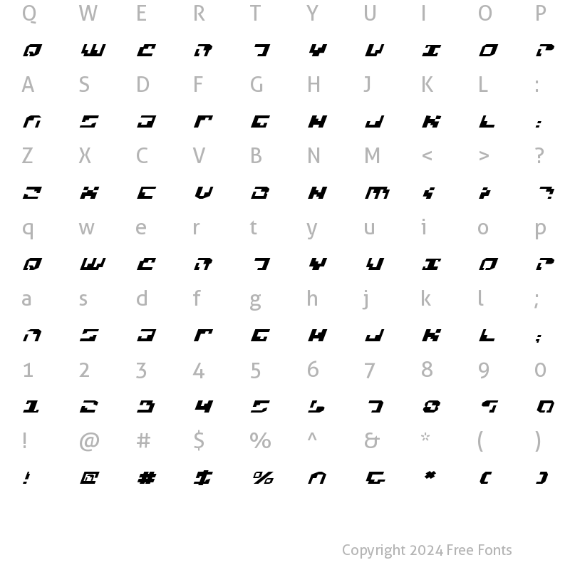 Character Map of Xenophobia ExpItal ExpItal