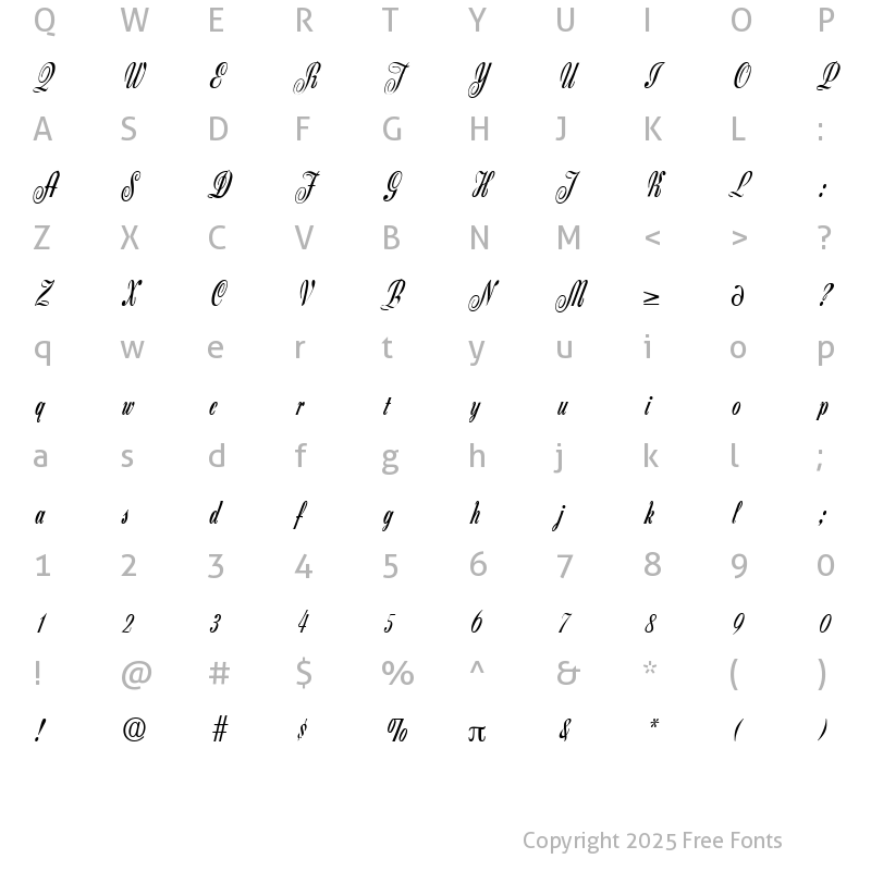 Character Map of Zanzibar Medium