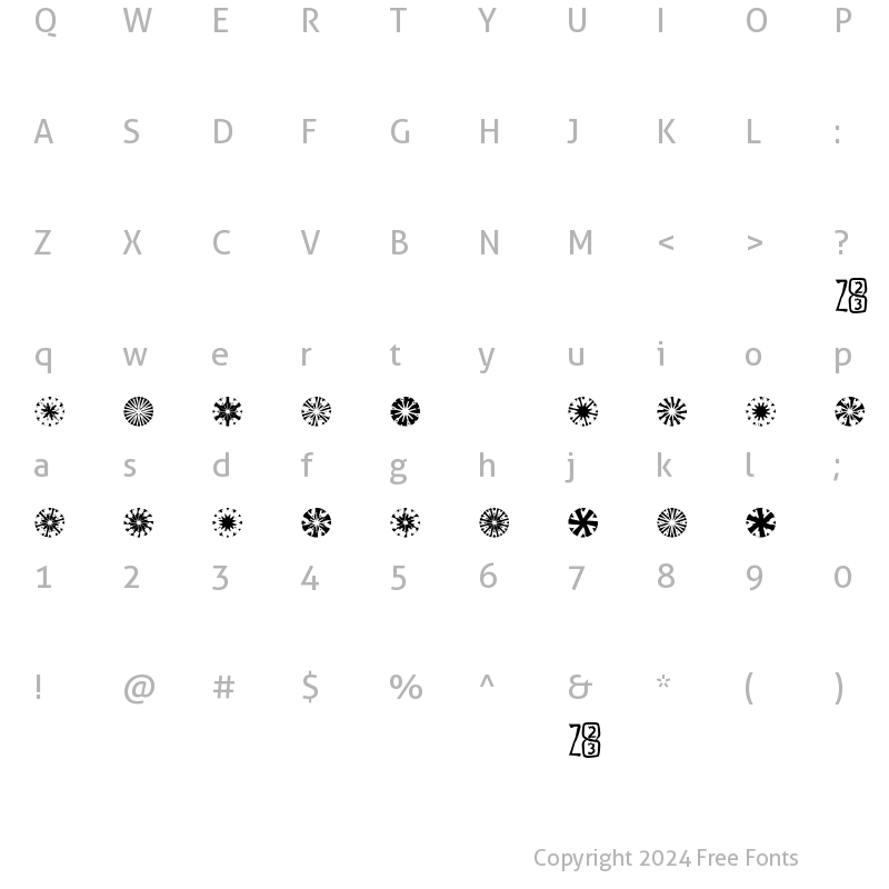 Character Map of Zone23_23gyros Normal