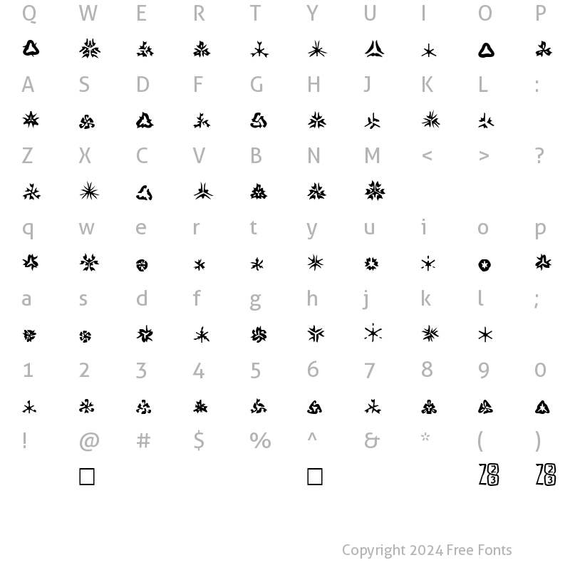 Character Map of Zone23_foopy1 Normal