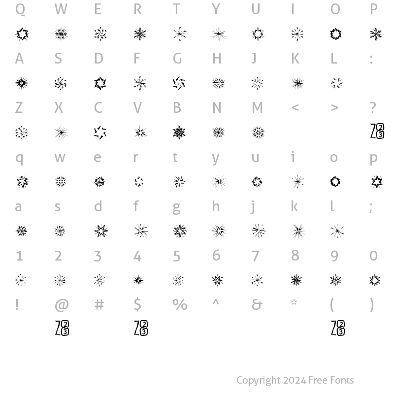 Character Map of Zone23_foopy5 Normal