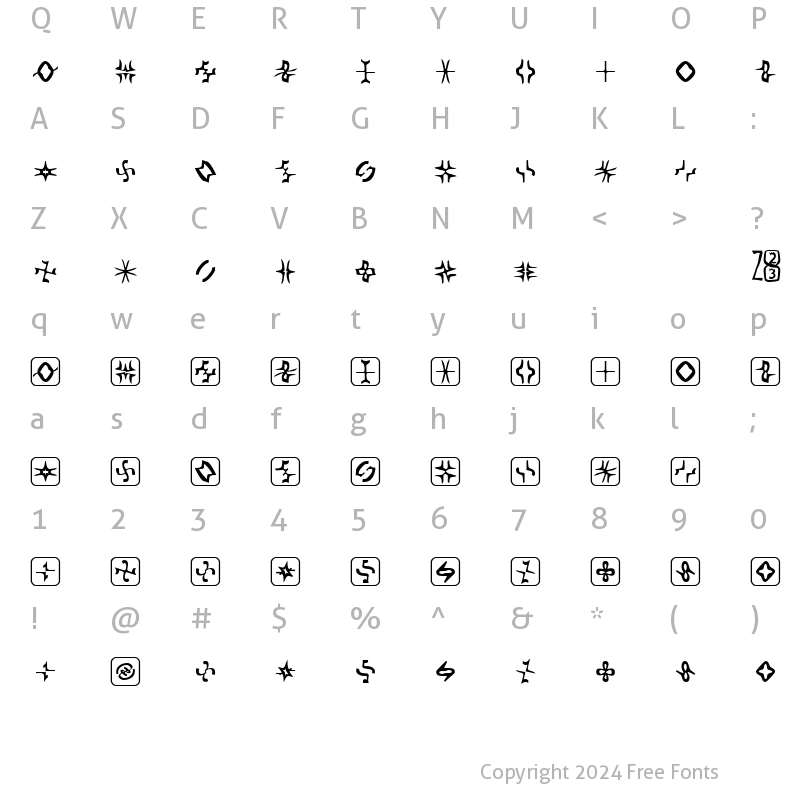 Character Map of Zone23_foopy6 Normal