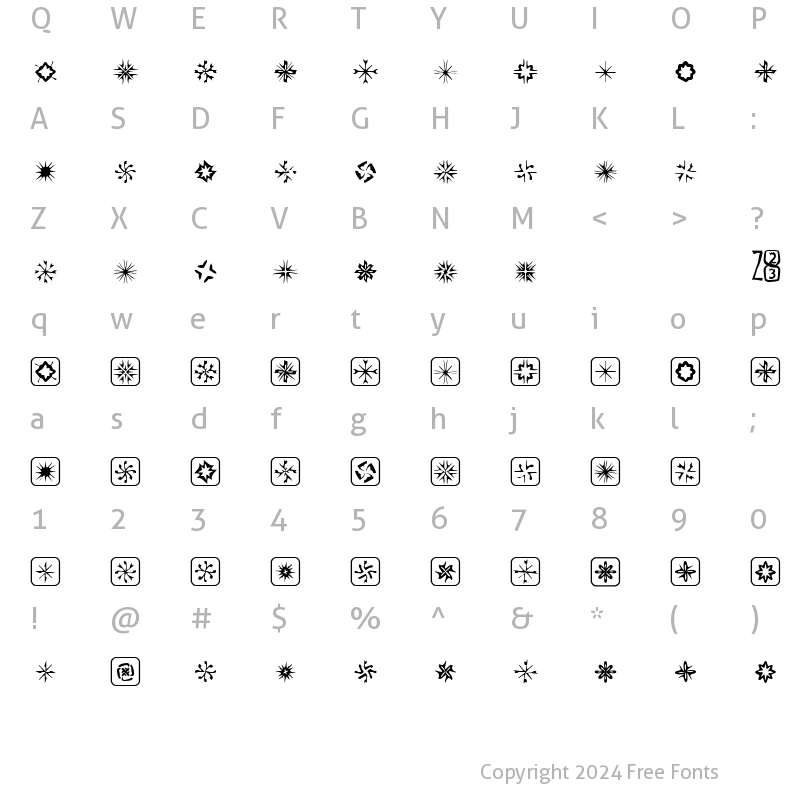 Character Map of Zone23_foopy7 Normal