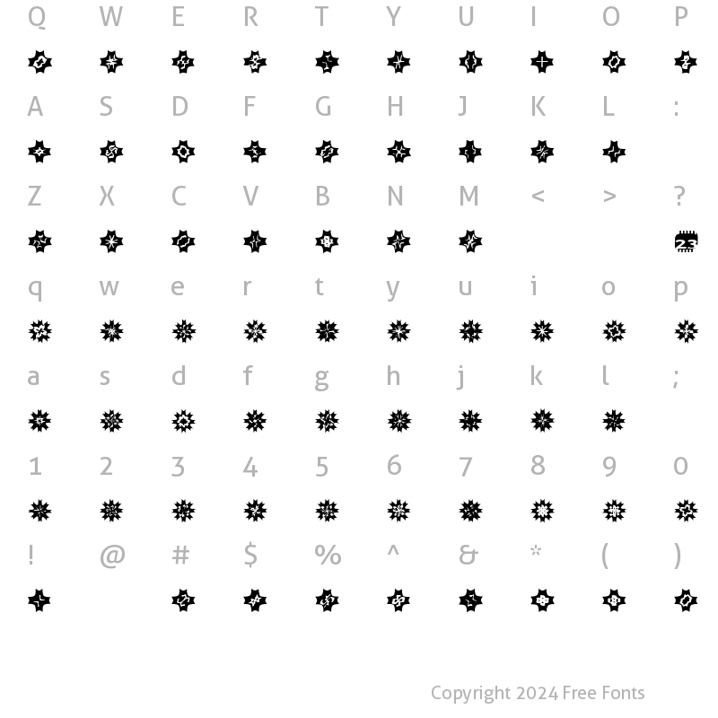 Character Map of Zone23_foopy9 Normal